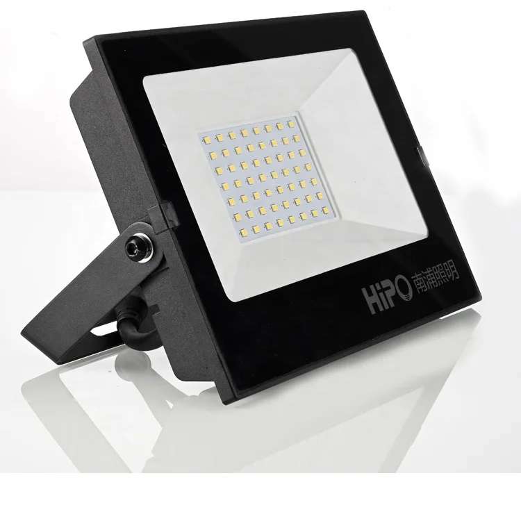 Aluminum black rectangle square ip65 5000 lumen cob 220v outdoor purple color led flood light india price 200w 100w 50w