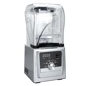 Electric Smoothie Machine Blender Commercial Industrial Grape Juice Blender Fresh Fruit Ice Cream Blender
