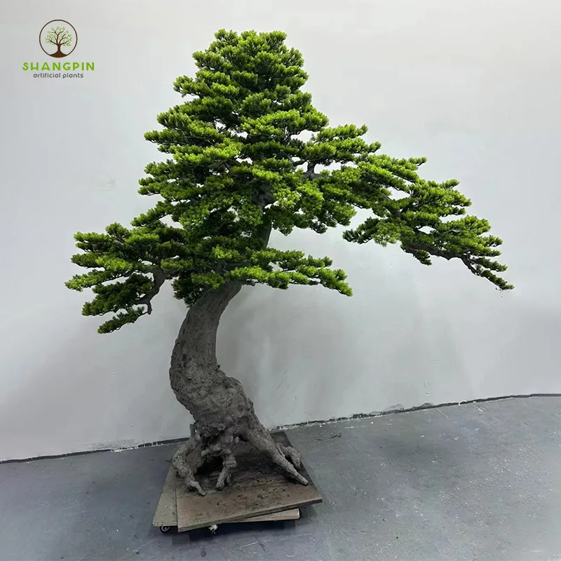 Magefertigter 200cm 300cm Hoher Knstlicher Groer Baum Zimmerpflanze  Dekorativer Grner Kiefern-Bonsai-Baum| Alibaba.com