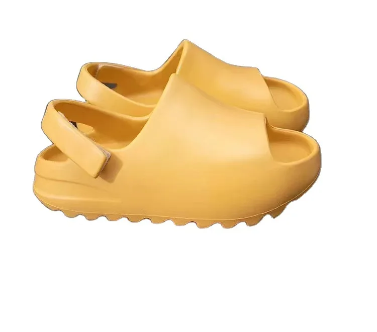 Оригинал, высокое качество, брендовые изготовленным на заказ логосом сандалии шлепанцы поставщика» для маленьких детей; Детские шлепанцы без задника с открытыми пальцами Тапочки