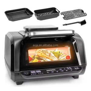 Air Fryer Health Grill for Chips Grilling Chicken Vegetables Baking Pies Cookies Electric Indoor BBQ Air Fryer Grill