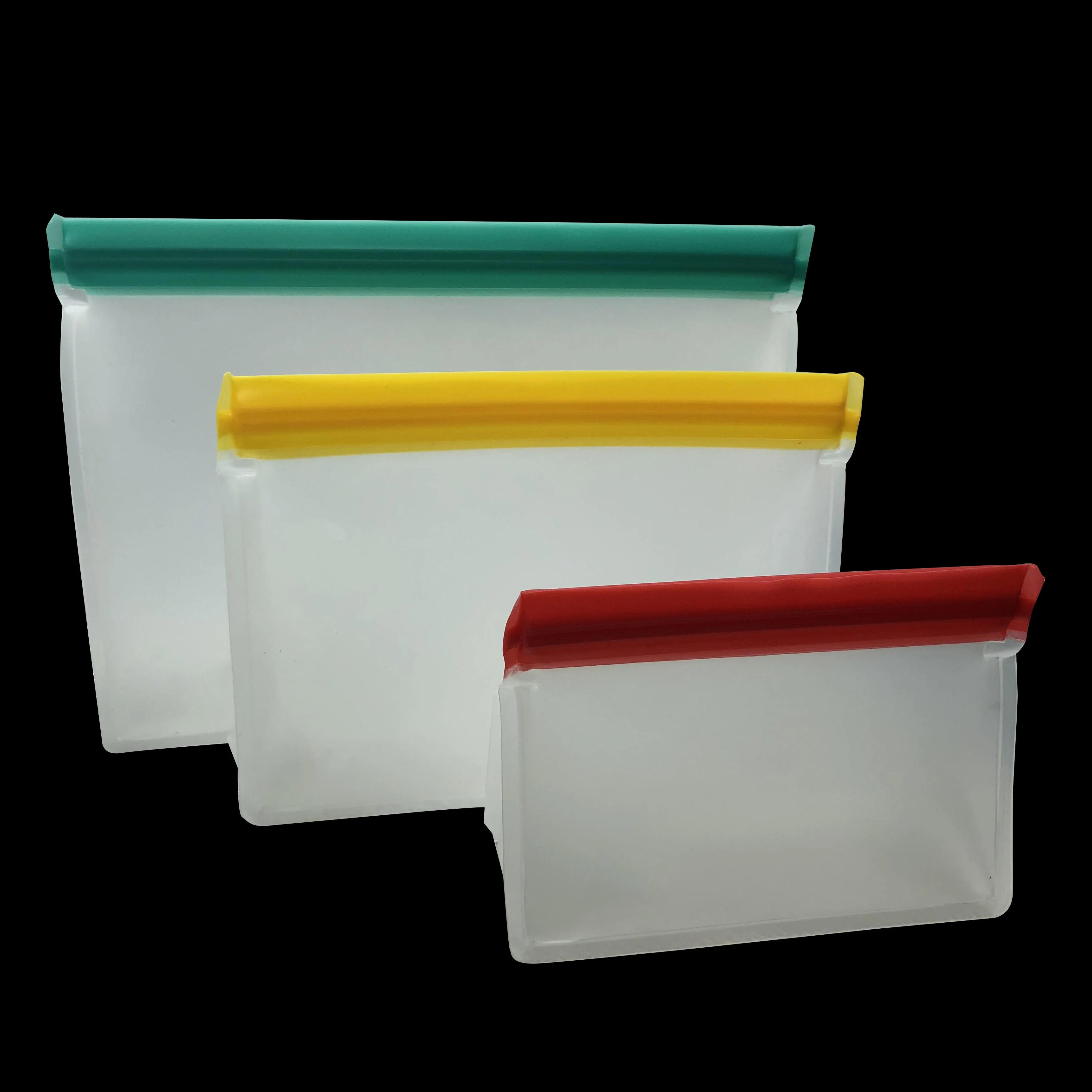 Custom Printed Reusable Ziplock Waterproof Leakproof Freezer Peva Snack