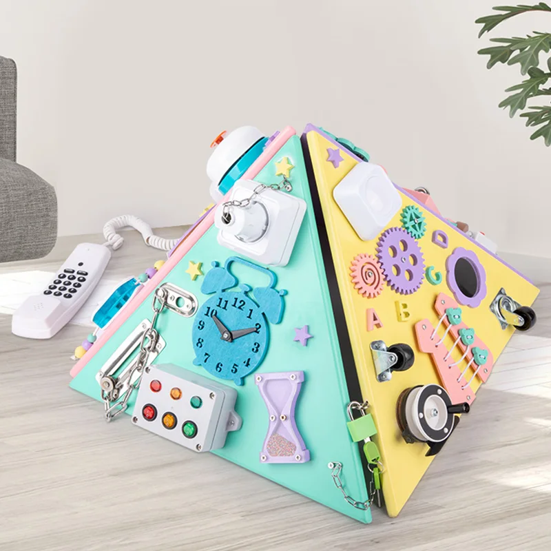 2021 деревянные игрушки, другие игрушки и хобби, активность для детей, сенсорный малыш Монтессори, занятая доска для малышей