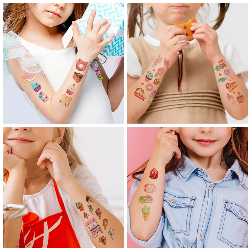 Custom Temporary Tattoo Stickers for Kids - Fun & Safe