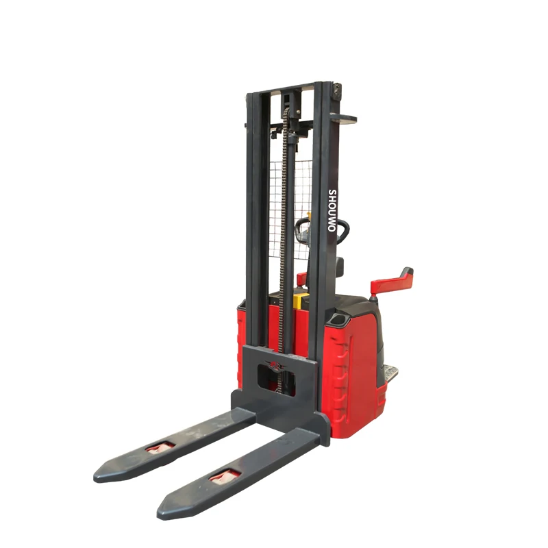 Revitalize Your Lifestyle High Quality and Low Price Forklift Portable Multifunctional 1.5 Tons 2 Tons Stacker Electromechanical Forklift
