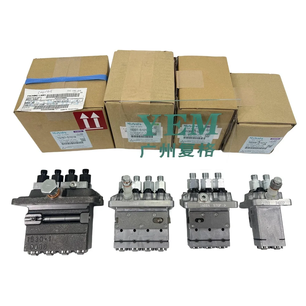 China Supplier D600 D640 D650 D662 Fuel Injection Pump for Kubota Factory Direct Sales