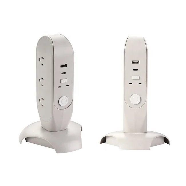 BAREP BSC-005 Smart Tower Power Strip 8 приладів 1 Type-A&1 Type-C