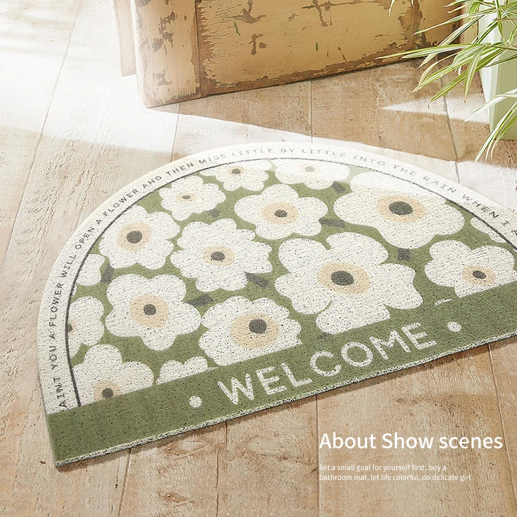 Source Click Waterproof Black Door Mat Customized Main Doormat