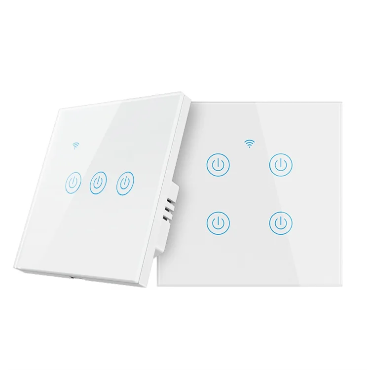 Tuya Wifi Smart Wall Switches Home Light Touch Switch