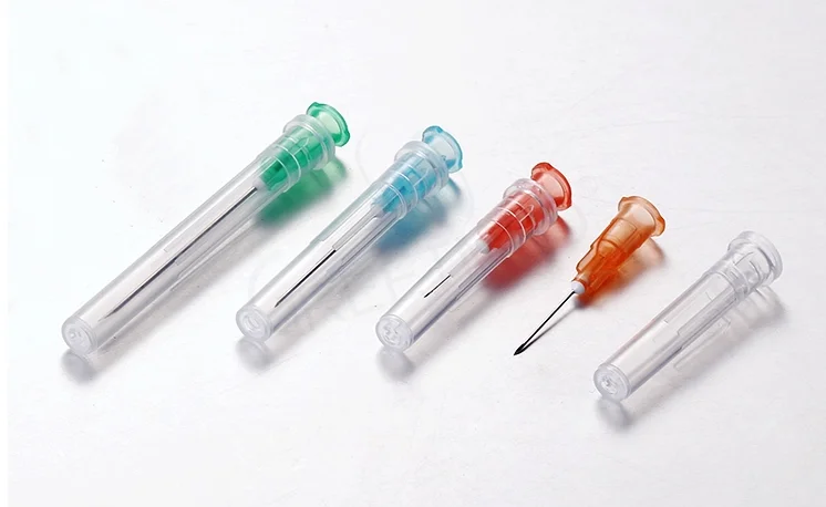transparent medical disposable dental sterile injection needle