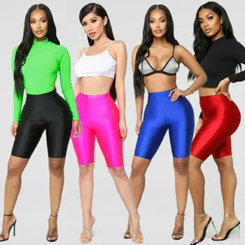Women New Fashion High Waist Sweatpants Running Sports Hip Lift Tight Yoga  Pants Fitness Shorts Hot Pants