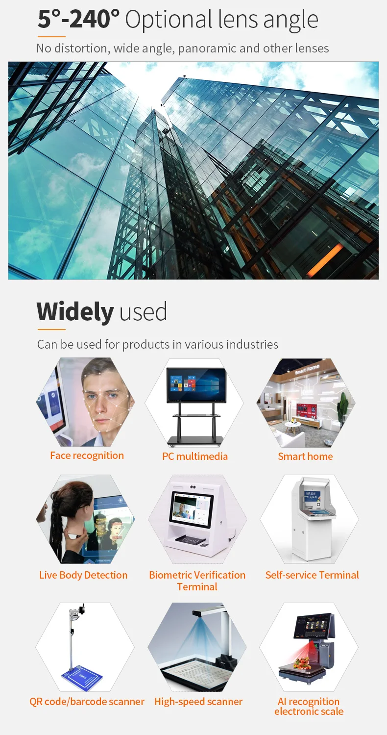 DGZX OV5640 5MP High-definition Binocular Dvp Camera Module Supports ESP32 STM32 MicrocontrollerCamera Module插图4