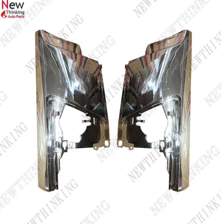Chrome Corner Panel Flat for Isuzu Frr Truck Spare Body