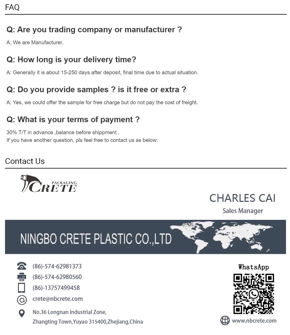 contact