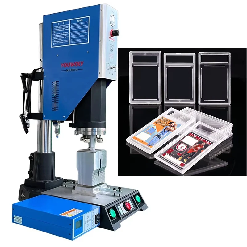Easy to Operate Clear Graded Card Slab Ultrasonic Plastic Welding Machine for Sports Grading Card Slab Case Sealing