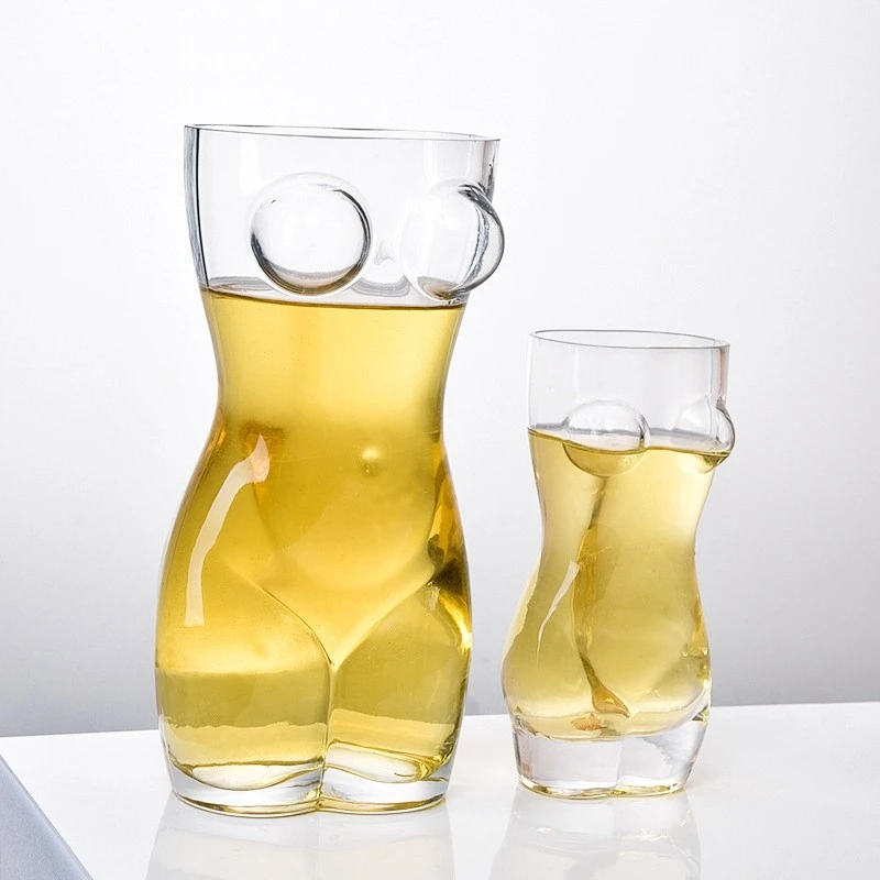 Creative Glass Beer Cup Dysmorphism Glass Cup