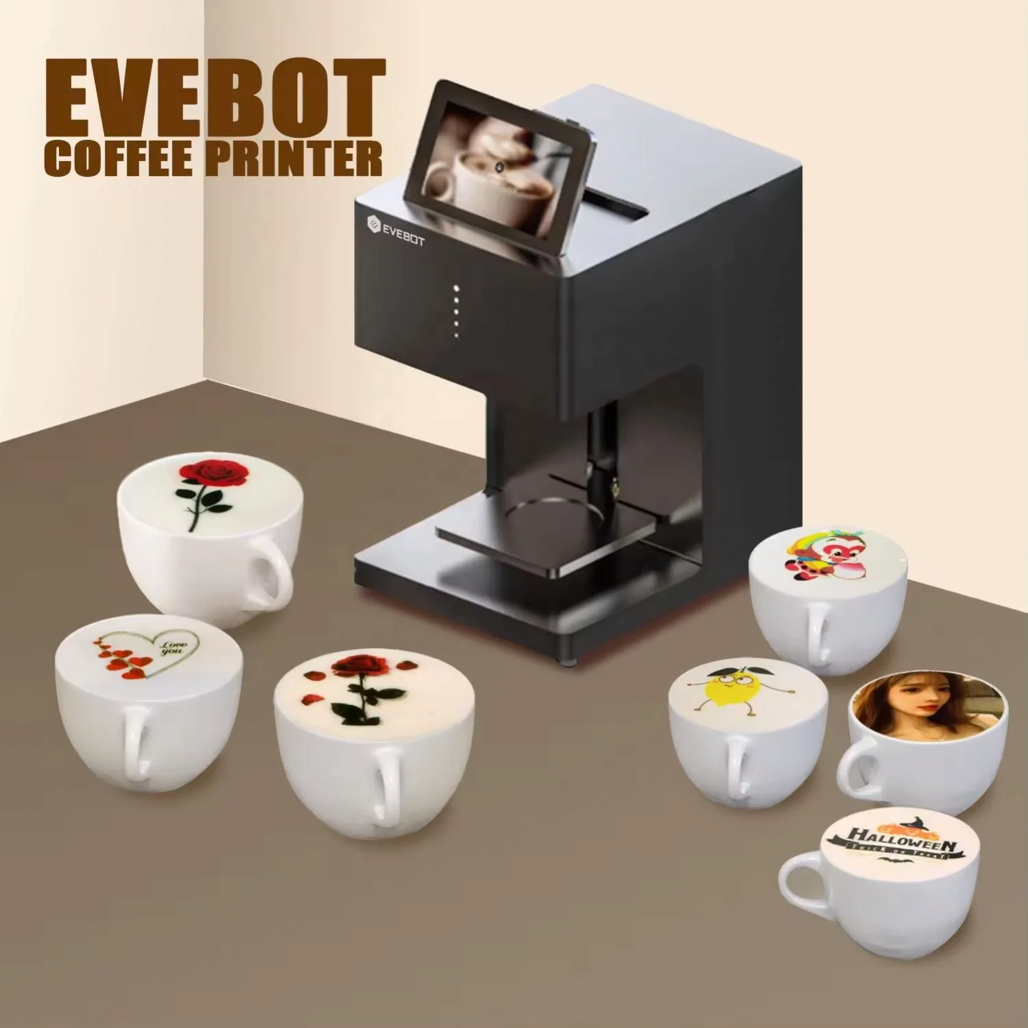 3Dコーヒープリンターマシンラテアートドリンクミルクティービール 