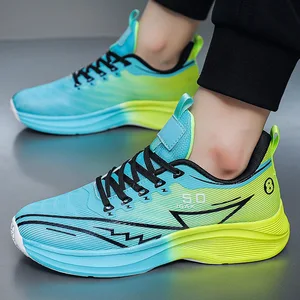 KICKSLOE Lightweight Custom logo Large Size 46-50 Men's Sports Shoes Widened and Fat Casual Reflective Running Shoes