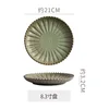 8.3-inch kiln-fired fruit green