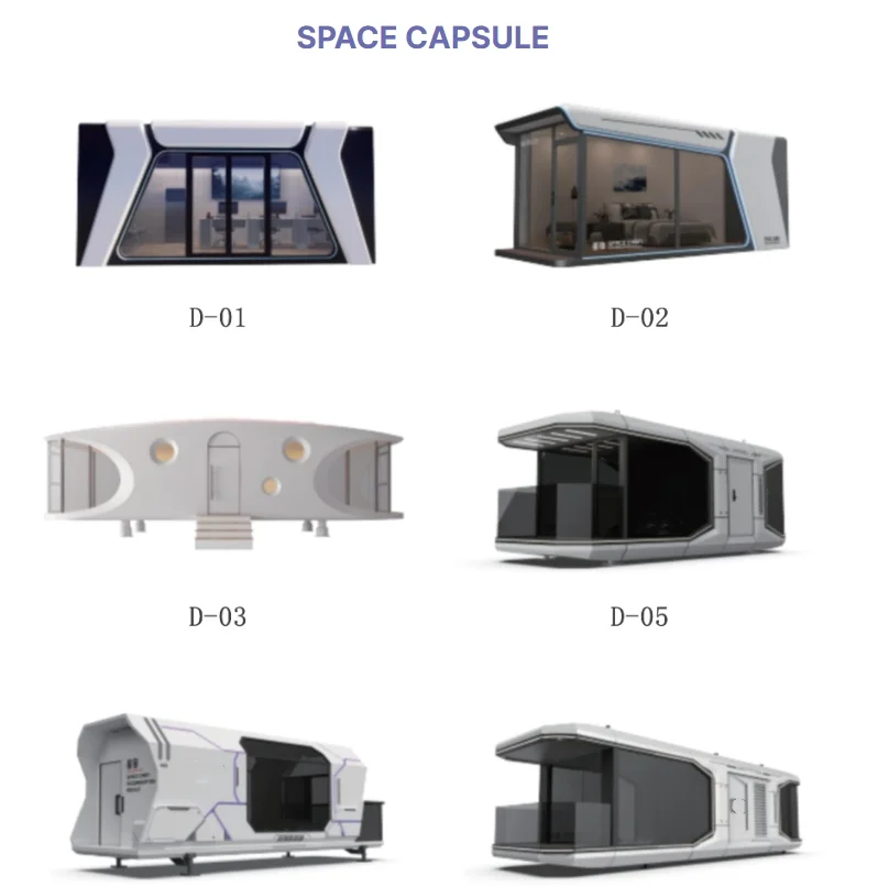 Customized Modern Design Prefab Container House Space Capsule-Inspired ...