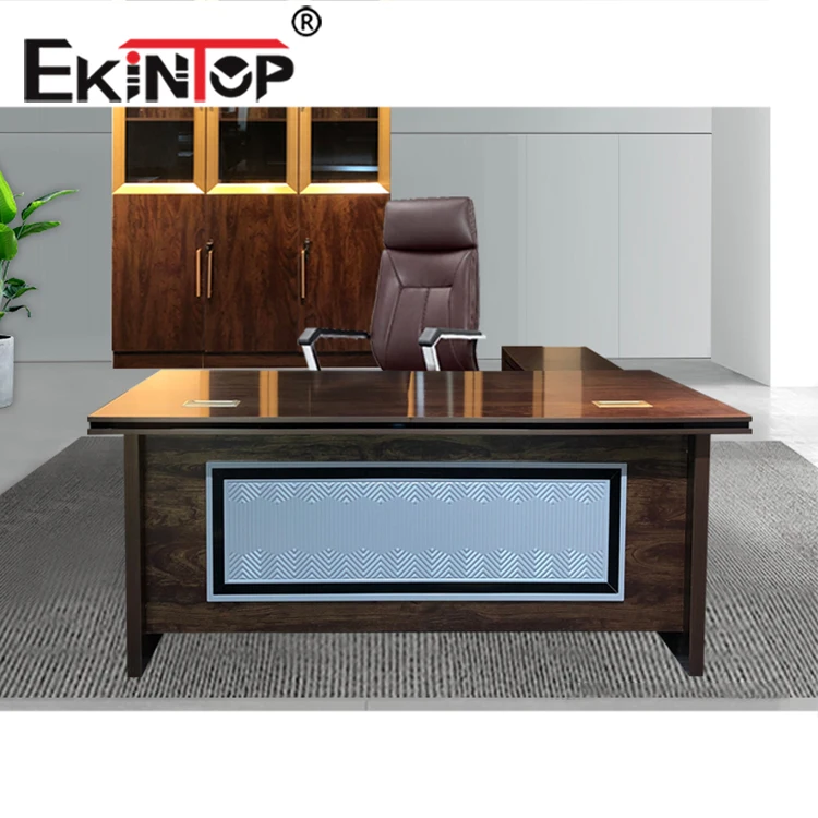 Leonie Wide Desk Brass Solid Oak - Desks & computer desks - Furniture  factories, suppliers, manufacturers in Asia, Vietnam - CAINVER