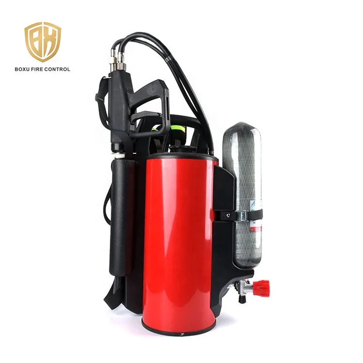 Fire Fighting Systems Backpack Water Mist Fire Extinguisher