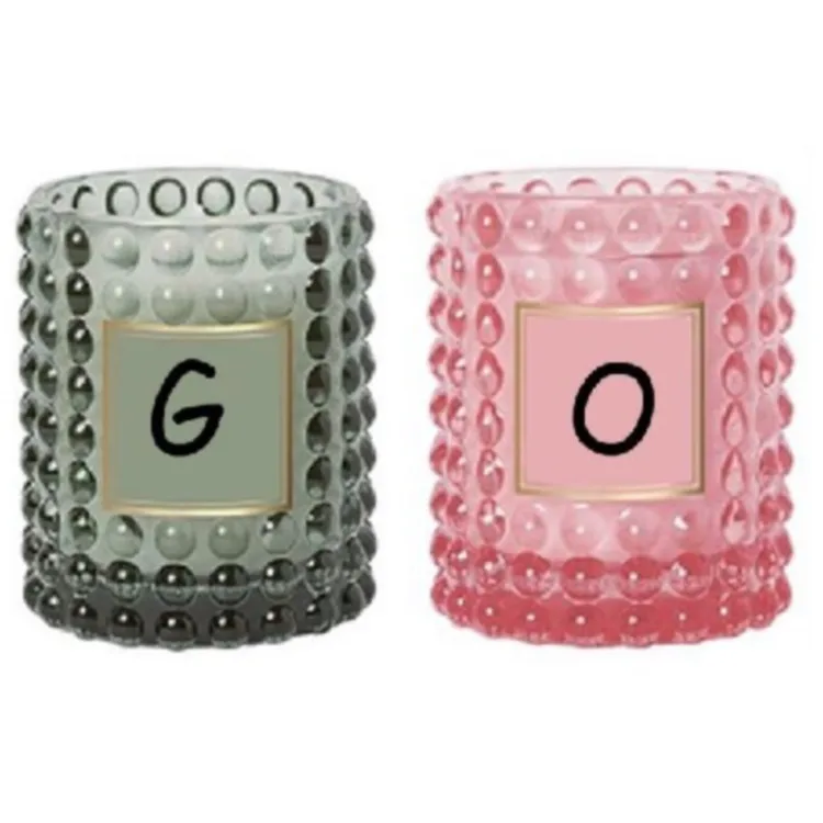 Customized Candle Soy Custom Luxury Scented Candle Glass Jar With Lid ...