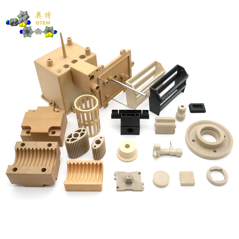 Peek Parts Peek Product Peek  Injection Moulding Engineering Plastic Products Machined Parts