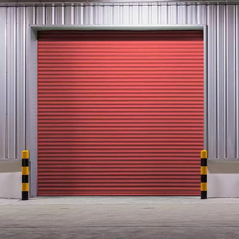 Modern white steel windproof anti-theft warehouse door Rolling shutter door supplier