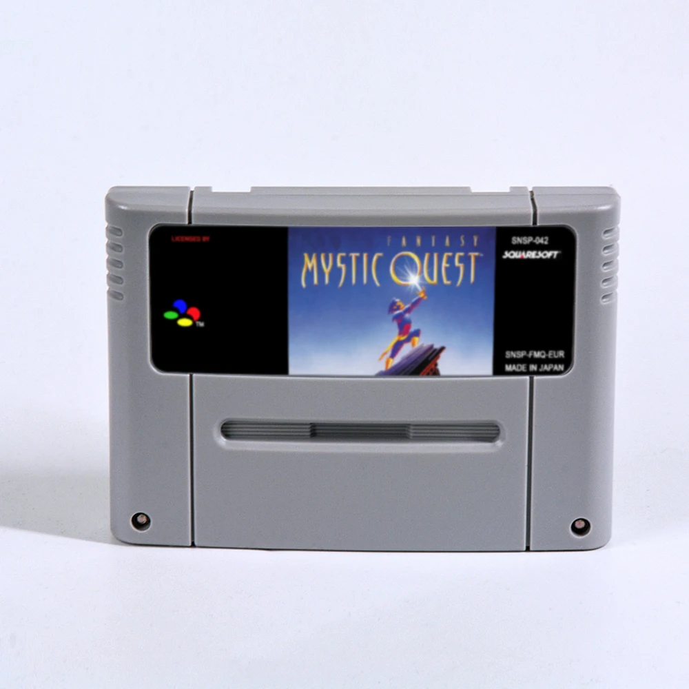 Final Fantasy II-IV, Mystic Quest - Battery Save SNES Cartridge