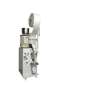 Automatic Stainless Steel Detergent Powder Particle Seed Chili Powder Tea Three Sides Sealing Filling Weighting Packing Machine