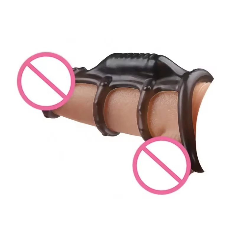 Private Label Reusable Silicone Stronger Penis Vibrator Cock Rings Men's Sex Toys for Delay Ejaculation and Stimulation Private Label Reusable Silicone Stronger Penis Vibrator Cock Rings Men's Sex Toys for Delay Ejaculation and Stimulation