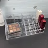 Estuche superior de lápiz labial transparente