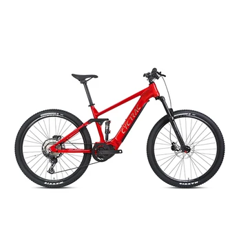 ebike cheap 48v mid drive central motor full suspension electric  mountain  bike electric bicycle