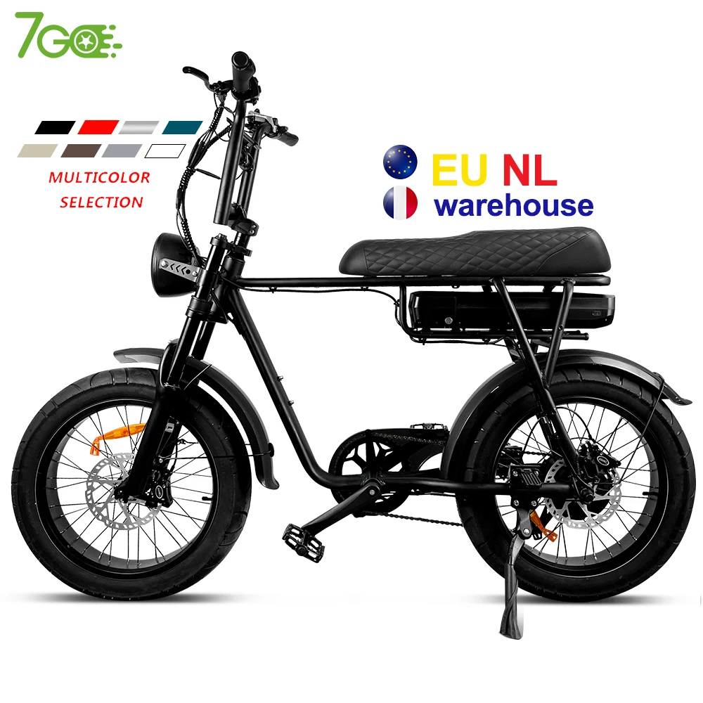7Go EB4 EB2 Long Range 48V 1000W Electric Bicycle - 30 Mph Fat Tire E-Bike  in US/EU Warehouse for B2B Buyers