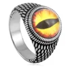 Steel-colored (yellow-black eyes)