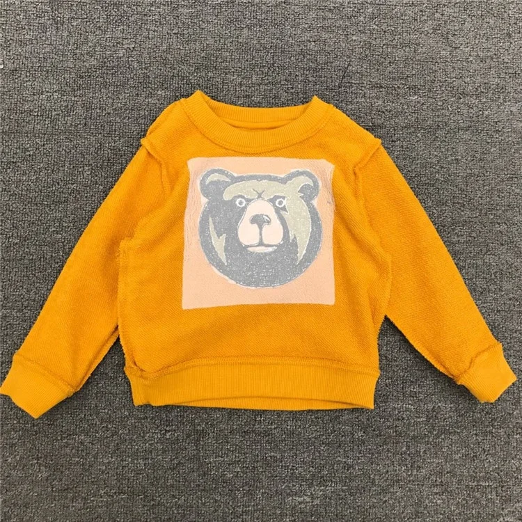 
Модный стиль, новейший итальянский дизайн, Свитшот на заказ, пуловер для детской одежды 