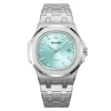 silver/light blue