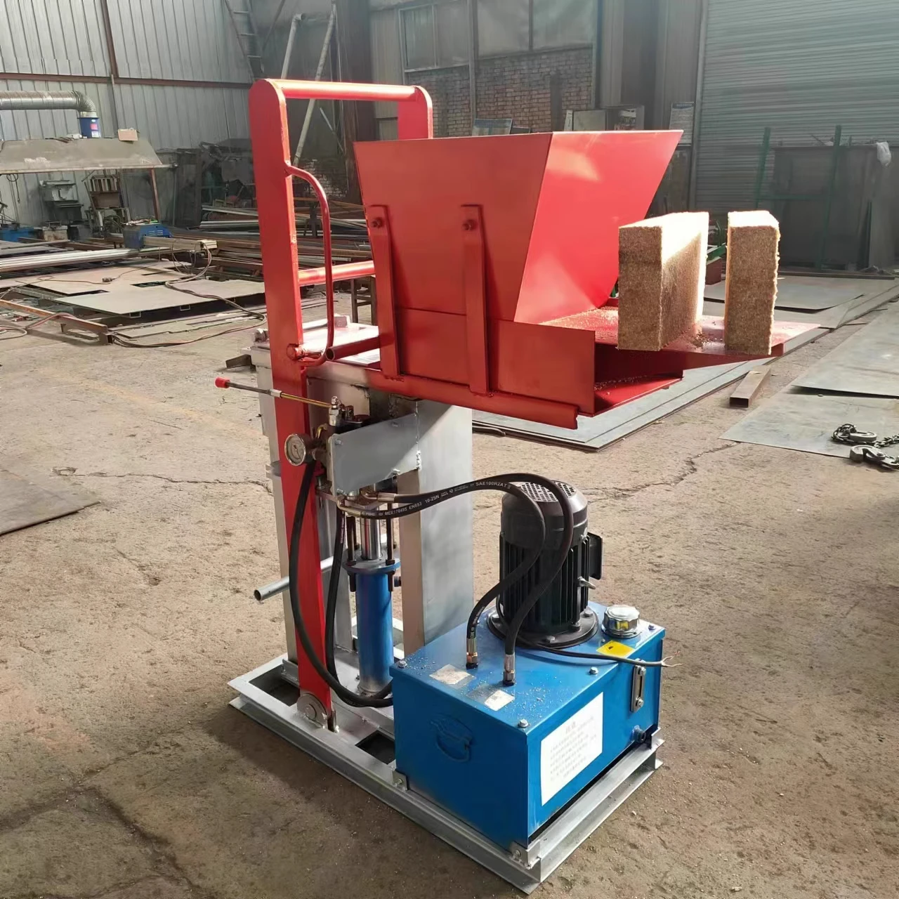 Portable Interlocking Cement Brick Making Machine Eco Brava Clay Brick Making Machine Mud Brick Making Machine