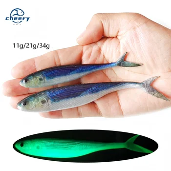 Cheery 3d Print Soft Bait Swim Bait Fishing Lures Soft Plastic Soft Lure – Soft Lure – view 2