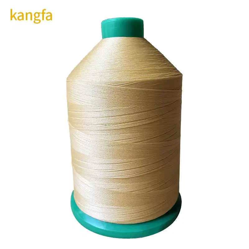 product high strength multicolor sewing machine bonded high tenacity polyester thread tex135 304 colors-2