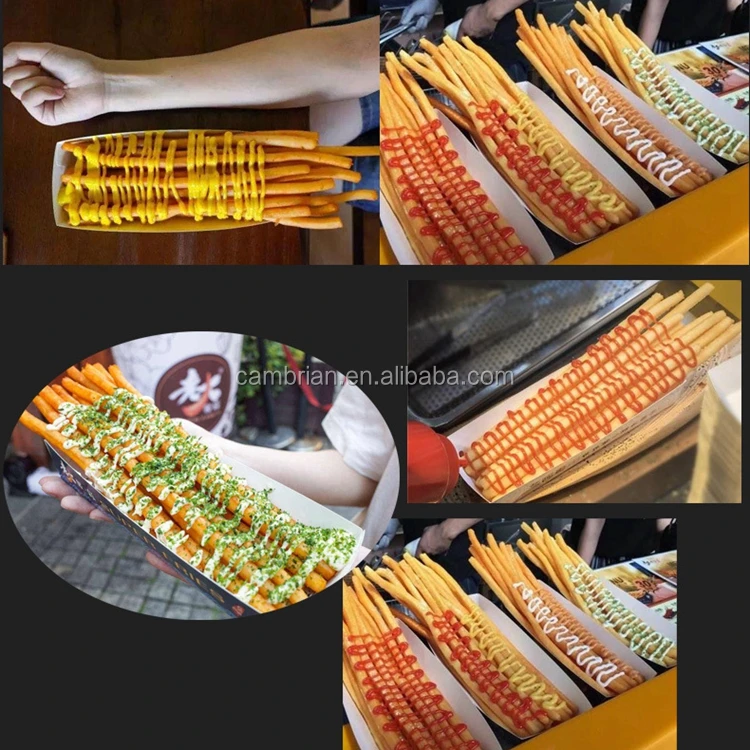 Super Long French Fries Makers Machines Stainless Steel Longest Footlong  Mashed Potatoes Fried Chips Extruders Ricers Device - AliExpress