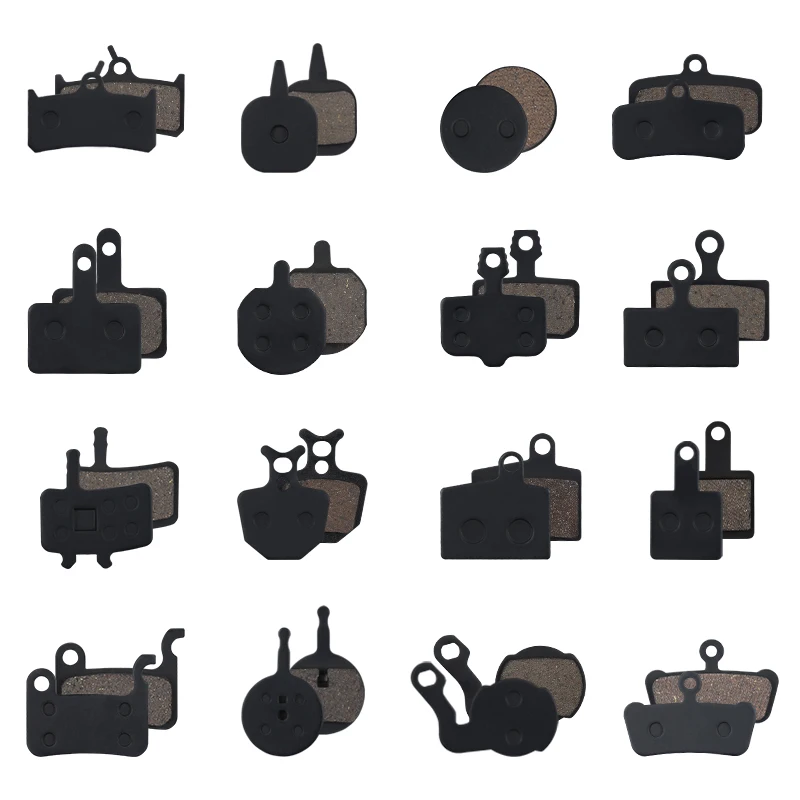 Durable Semi-metallic Disc Brake Pads For Mtb Road Bikes, Oem