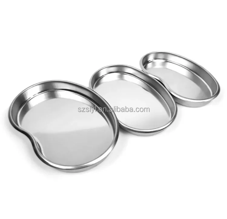 Factory Price Medical 304 Stainless Steel Surgical Sterilization Plate Kidney Plate