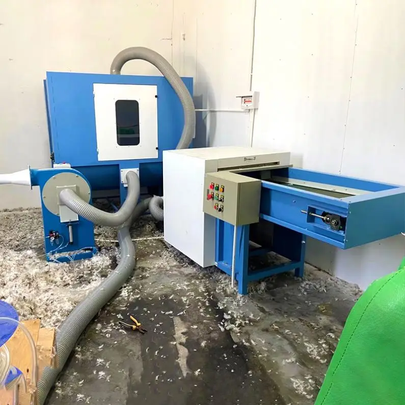 Мини-машина для открывания тонкого хлопчатобумажного полиэстера из конопляного