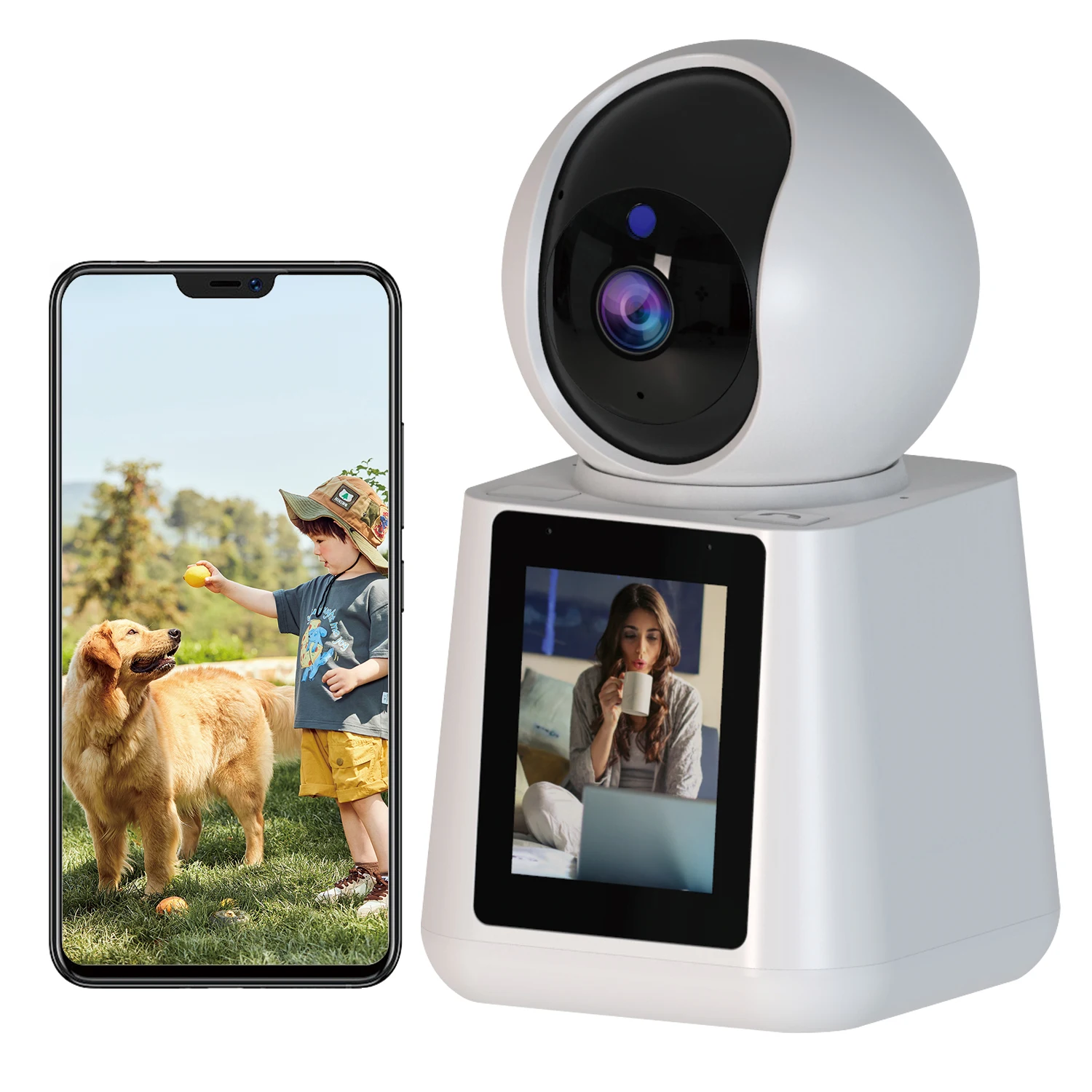 Home Smart Camera Human Tracking Ip Cloud 360 Panoramic Ptz Camera
