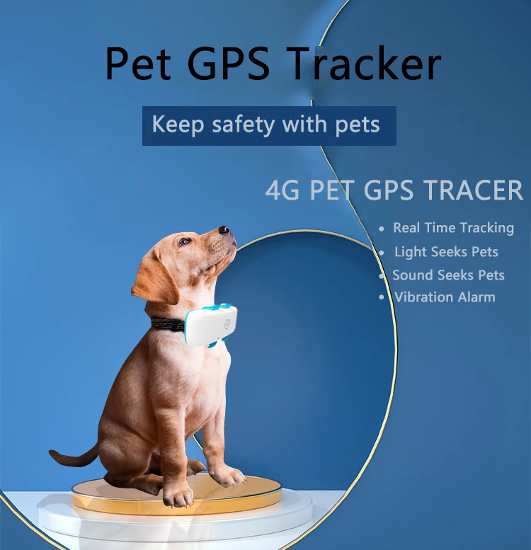 AGPS 4g Gps Tracking Device C032 Finder for Pets Free App Remote Control Animal Anti Theft Gps Tracker
