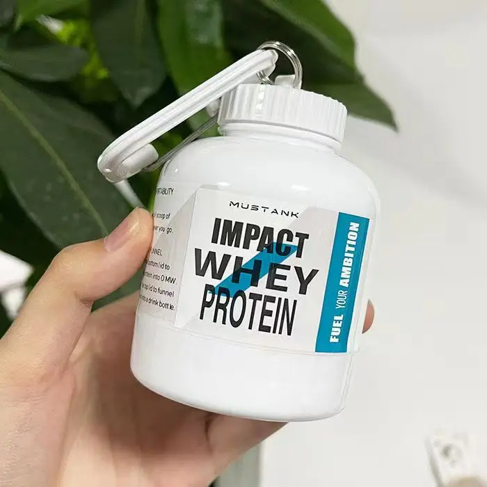 Mini Portable Myprotein Protein Powder Bottles With Keychain 200ML 