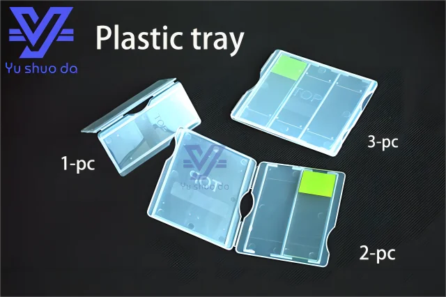 mailer laboratory microscope slides 2pc plastic trays