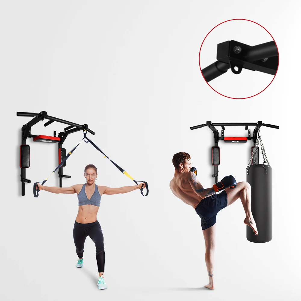 Multifunctional Wall Movable Horizontal Pull Up Bar Wall Mounted Wall